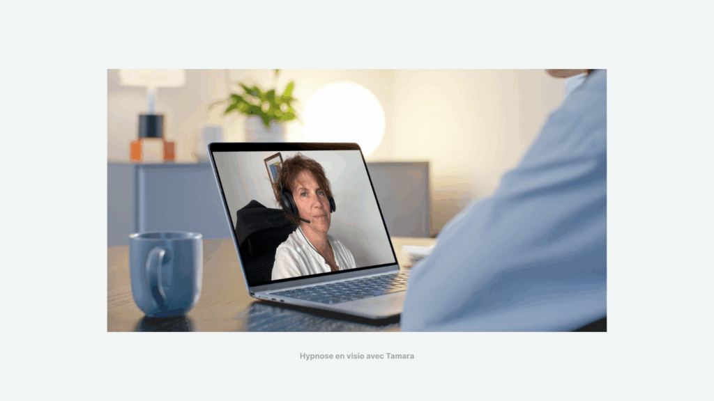 100% hypnose en visio avec Tamara, expérimentée en accompagnement en ligne